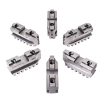 Hard Master Jaws for Scroll Chuck 8" 6-Jaw 6 Pc Set - Best Tool & Supply