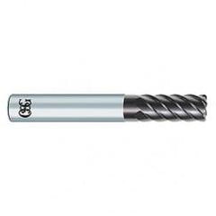 8mm x 8mm x 19mm x 60mm 6Fl 0.5mm C/R Carbide End Mill - EXO - Best Tool & Supply