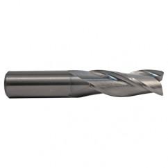 7/16 TuffCut GP 3 Fl Std. Lgth. TiN Coated Center Cutting End Mill - Best Tool & Supply