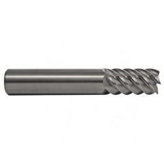 4.5mm TuffCut SS 6 Fl High Helix Non-Center Cutting End Mill - Best Tool & Supply