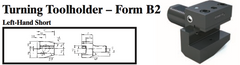 VDI Turning Toolholder - Form B2 (Left-Hand Short) - Part #: CNC86 22.2516.1 - Best Tool & Supply
