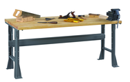 72 x 36 x 33-1/2" - Wood Bench Top Work Bench - Best Tool & Supply