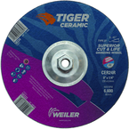 9X1/4 TIGER CERAMIC T27 GRIND WHL - Best Tool & Supply