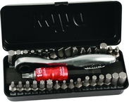 34PC COMPACT BIT SET W/REV RATCHET - Best Tool & Supply