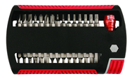31 Piece - Slotted 5.5; 6.5; 8.0mm Phillips #0-3; Torx T6-T25; Hex Metric 2.0-6.0mm Hex Inch 5/64-1/4" - Magnetic 1/4" Bit Holder - Insert Bit Set in XSelector Storage Box - Best Tool & Supply