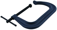 4406, 4400 Series Forged C-Clamp - Extra Deep-Throat, Regular-Duty, 0" - 6" Jaw Opening, 5" Throat Depth - Best Tool & Supply