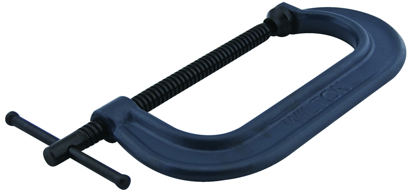 806, 800 Series C-Clamp 0" - 6" Jaw Opening, 2-15/16" Throat Depth - Best Tool & Supply