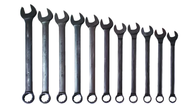 11 Piece Supercombo Wrench Set - Black Oxide Finish SAE; 1-5/16 - 2"; Tools Only - Best Tool & Supply