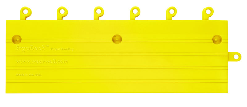 ErgoDeck Ramp (10/Case) - 6' x 18" (Yellow) - Best Tool & Supply