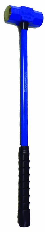 8 lb - 32" Fiberglass Handle - 2" Head Diameter - Soft Steel Sledge Hammer - Best Tool & Supply