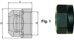 ER32-IC Top Clamping Nut - Best Tool & Supply