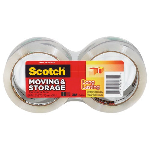 ‎Scotch Storage Packaging Tape 3650-2 1.88″ × 54.6 yd (48 mm × 50 m) - Best Tool & Supply