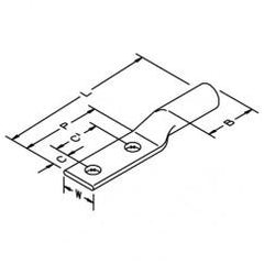 31172 COPPER TWO HOLE LONG BARREL - Best Tool & Supply