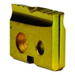 1/2'' Dia - Series Z - 3/32'' Thickness - Super Cobalt TiN Coated - T-A Drill Insert - Best Tool & Supply