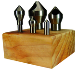 5 Pc. HSS Countersink & Deburring Tool Set - Best Tool & Supply