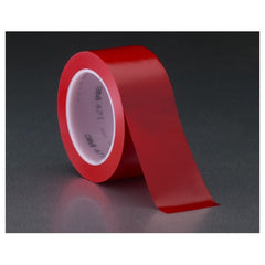 3M Vinyl Tape 471 Red 3/8″ × 36 yd 5.2 mil 96 rolls per case Individually Wrapped Conveniently Packaged - Best Tool & Supply