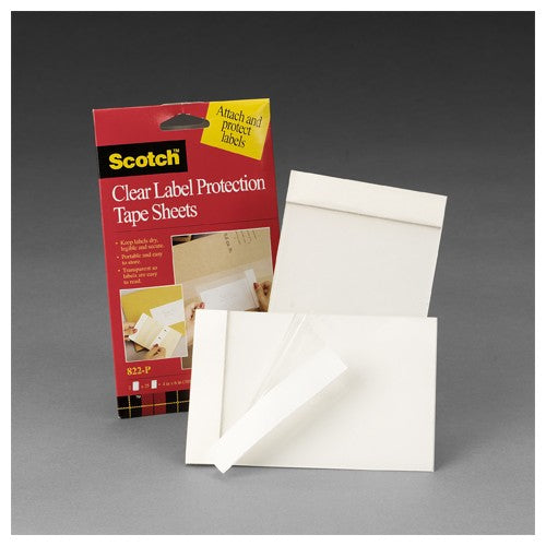 3M Tape Sheets 822P Clear 4″ × 6″ (2 pads/pack) - Best Tool & Supply