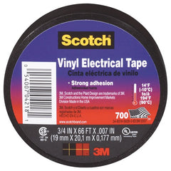 ‎24413-BA-6 Scotch(R) 700 Vinyl Electrical T(19 mm × 20,1 m × 0,18 m Alt Mfg # 21143 - Best Tool & Supply