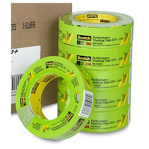 Scotch Performance Masking Tape 233+ 46338 36 mm × 55 m - Best Tool & Supply