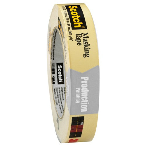 ‎Scotch Masking Tape for Production Painting 2020-72A-BK 72 mm × 55 m - Best Tool & Supply