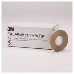 3M ATG Adhesive Transfer Tape 987 Clear 1/2″ × 60 yd 1.7 mil - Best Tool & Supply