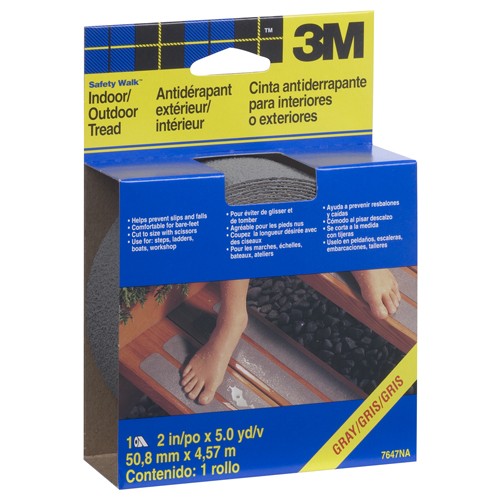 3M Safety-Walk Slip Resistant Tape 370G-R2X180 Grey 2″ × 15 ft (50.8 mm × 4.57 m) - Best Tool & Supply