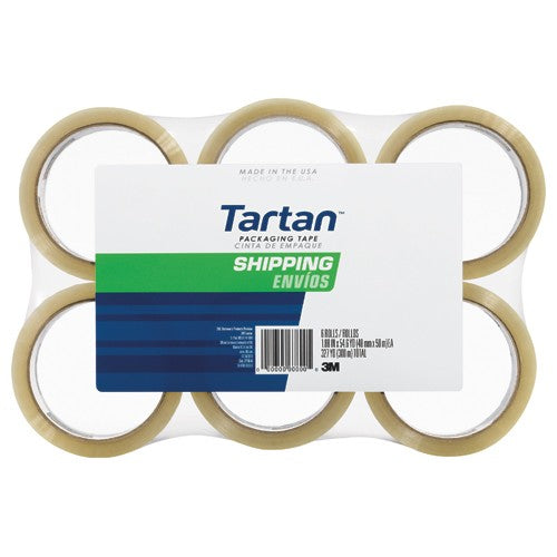 ‎Tartan Packaging Tape 3710L-6 1.88″ × 109 yd (48 mm × 100 m) - Best Tool & Supply