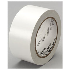 3M General Purpose Vinyl Tape 764 White 1″ × 36 yd 5 mil Individually Wrapped Conveniently Packaged - Best Tool & Supply