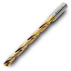 TD1300156S6R01 12xD Gold Twist Drill Body-Cylindrical Shank - Best Tool & Supply