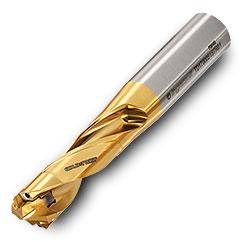 TD2500075S9R01 3xD Gold Twist Drill Body-Cylindrical Shank - Best Tool & Supply