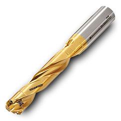 TD2000100S1R01 5xD Gold Twist Drill Body-Cylindrical Shank - Best Tool & Supply