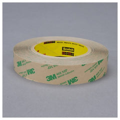 3M Adhesive Transfer Tape 468MP Clear 1/2″ × 60 yd 5 mil - Best Tool & Supply