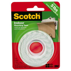 Scotch-Mount Indoor Double-Sided Mounting Tape 110H 1/2″ × 80″ - Best Tool & Supply