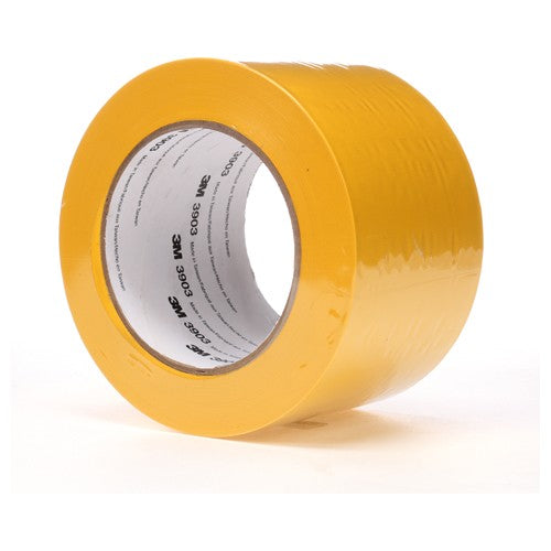 3M Vinyl Duct Tape 3903 Yellow 3″ × 50 yd 6.5 mil 18 per case Individually Wrapped Conveniently Packaged - Best Tool & Supply