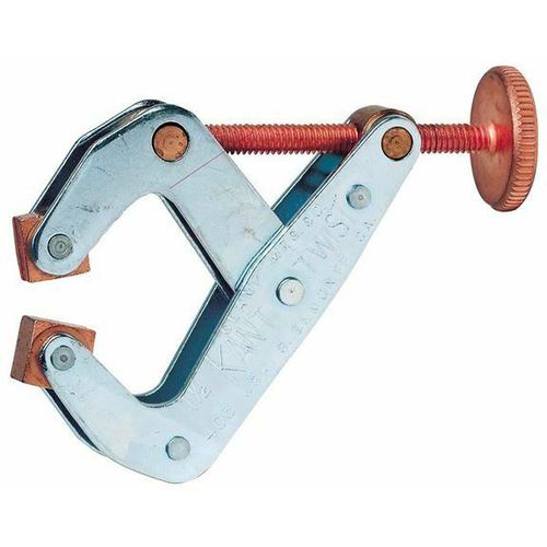 Round Handle Clamp - 1/2″ Throat Depth, 1″ Max. Opening - Best Tool & Supply