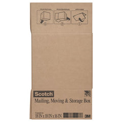 Scotch Folded Box 8018FBLRG 18″ × 18″ × 16″ Large Size Folded Box - Best Tool & Supply