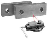 Machinable Aluminum and Steel Vice Jaws - SBM - Part #  VJ-612 - Best Tool & Supply