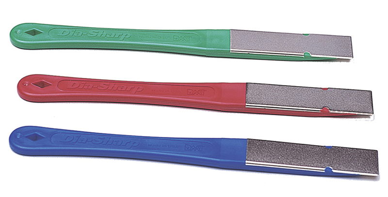 2-1/2 x 3/4" - X-Fine; Fine; Coarse Grits - Rectangular Dia-Sharp Mini Hone Sharpener - Best Tool & Supply