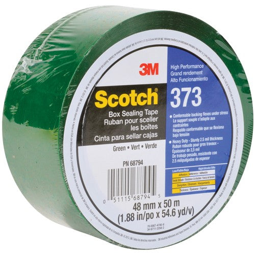 Scotch Box Sealing Tape 373 Green 48 mm × 50 m - Best Tool & Supply