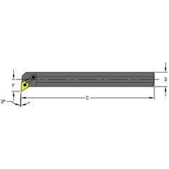 S24U MDUNL4 Steel Boring Bar - Best Tool & Supply