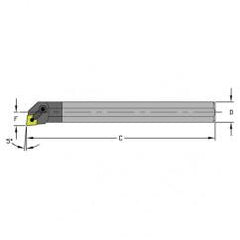 E24U MCLNR4 Solid Carbide Boring Bar w/Coolant - Best Tool & Supply