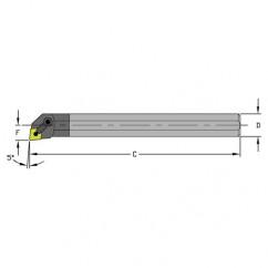 E16R MCLNR4 Solid Carbide Boring Bar w/Coolant - Best Tool & Supply