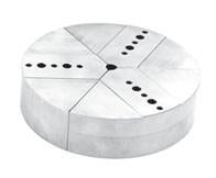 Round Chuck Jaws - Northfield Type Chucks - Chuck Size 6" inches - Part #  RNF-6100A - Best Tool & Supply