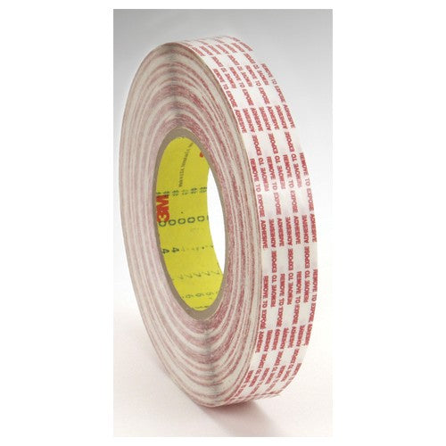 3M Double Coated Tape Extended Liner 476XL Translucent 1″ × 60 yd - Best Tool & Supply