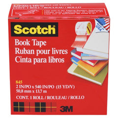 ‎Scotch Book Tape 845-200 2″ × 540″ (50 8 mm × 13 7 m) - Best Tool & Supply