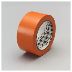 3M General Purpose Vinyl Tape 764 Orange 1″ × 36 yd 5 mil Individually Wrapped Conveniently Packaged - Best Tool & Supply