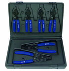6 Piece - Combination Int/Ext Snap Ring Plier Set - Best Tool & Supply
