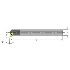 E12Q SDUPR3 Solid Carbide Boring Bar w/Coolant - Best Tool & Supply