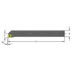 A12Q SCLPL3 3/4" SH Indexable Coolant Thru Boring Bar - Best Tool & Supply