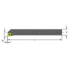 HM08Q SCLPL2 Heavy Metal Boring Bar w/Coolant - Best Tool & Supply